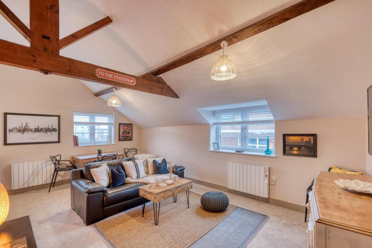 The Station Loft City Centre 1-Bed Apartment Worcester Zewnętrze zdjęcie